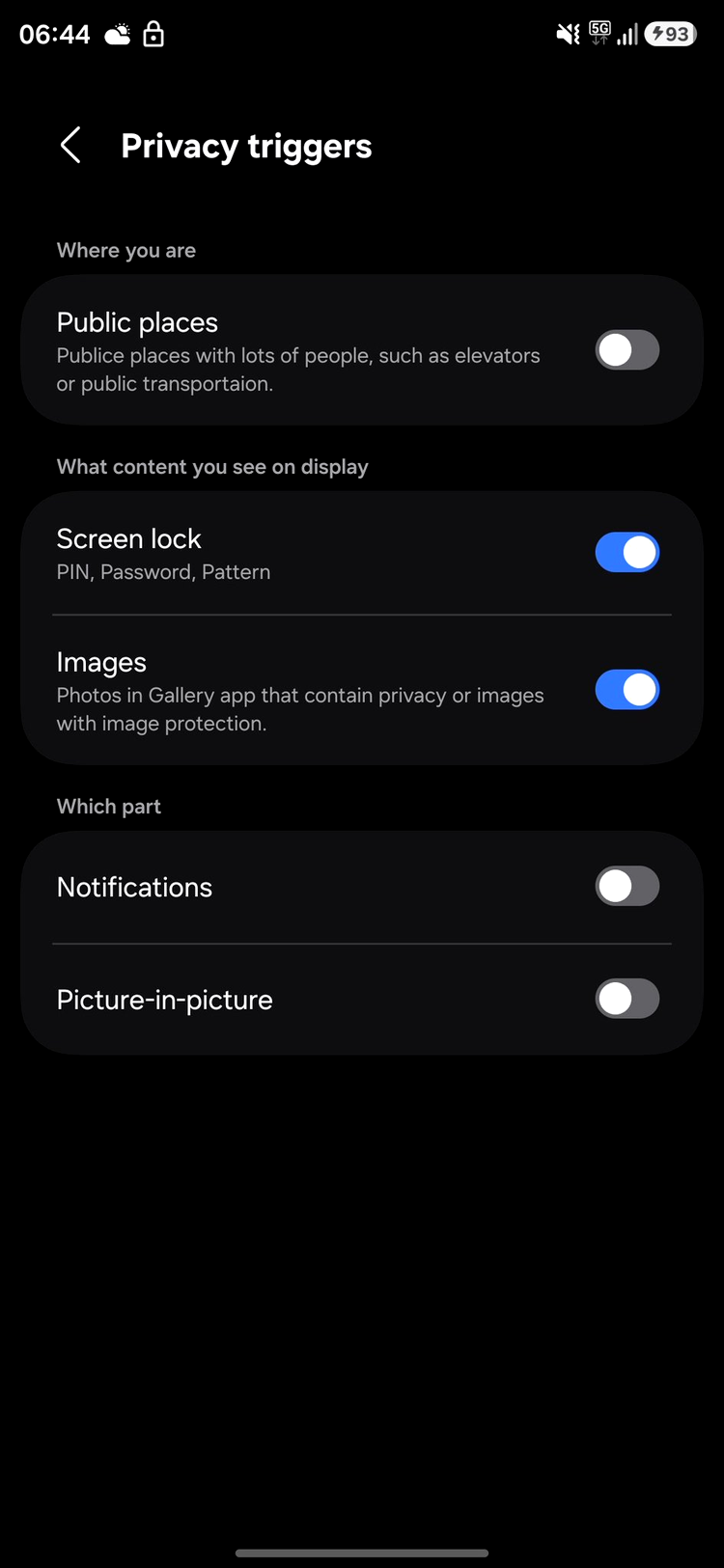 Privacy Display