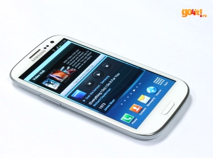 Galaxy S3 - widget-ul playerului audio