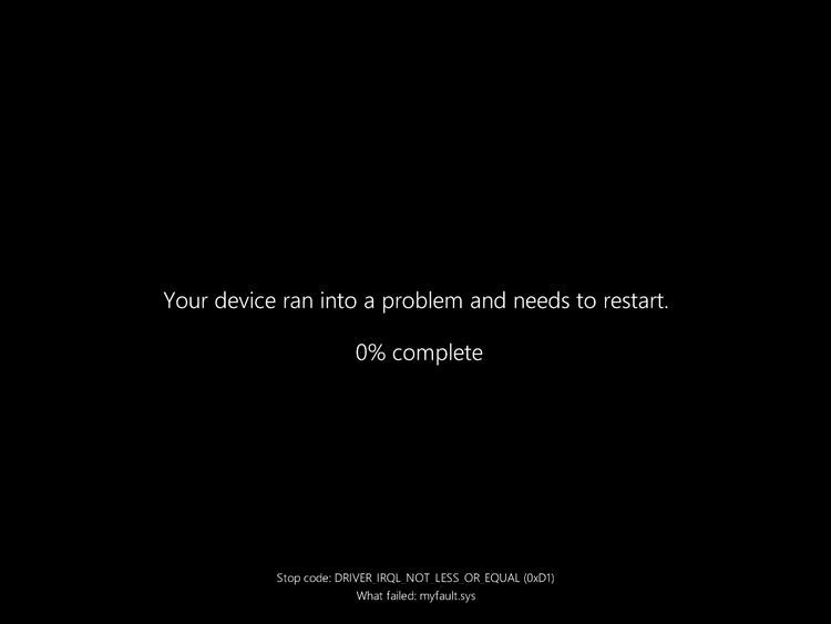 Windows BSOD