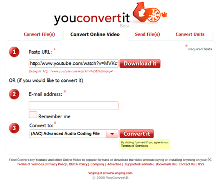 YouConvertIt 