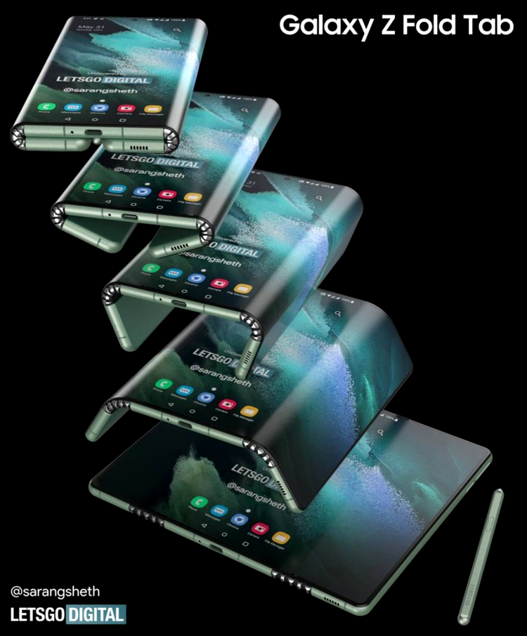 Samsung Z Fold Tab