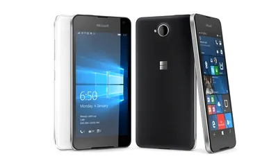Lumia 650 anunţat în mod oficial. Microsoft îl recomandă pentru mediul business