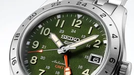Lansare discretă de la Seiko: Două noi ceasuri 5 Sports Field GMT cu tentă militară, sub 500 de euro