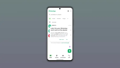 WhatsApp nu mai funcționează pe anumite telefoane cu Android. Verifică versiunea instalată înainte să pierzi accesul la aplicație
