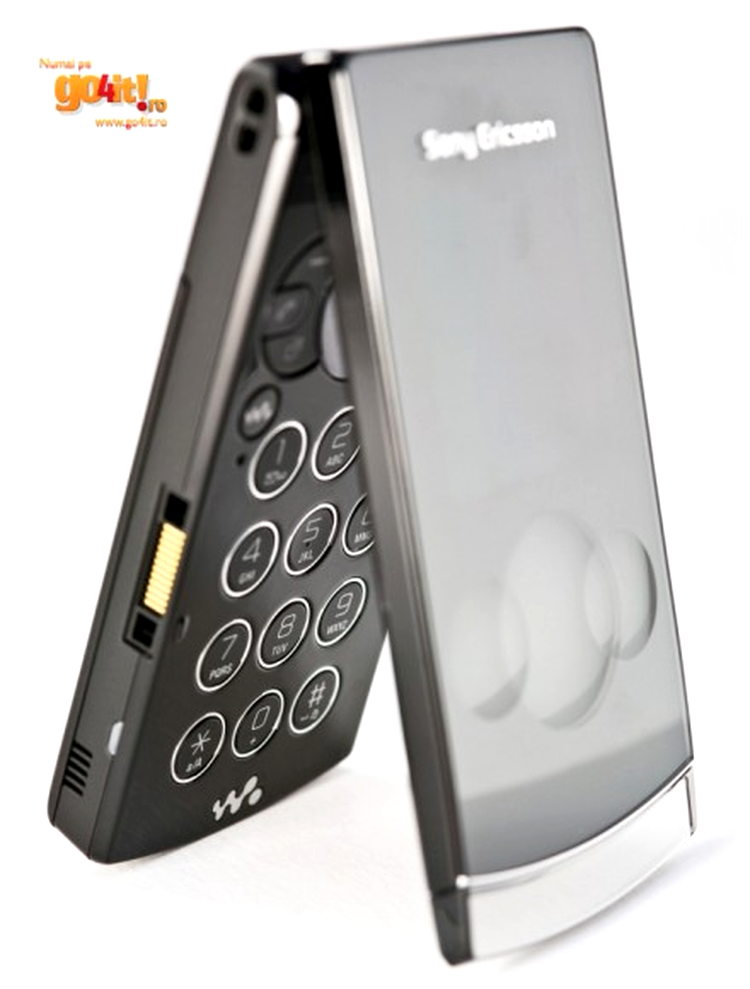 Sony Ericsson W980 - tastatura ergonomica
