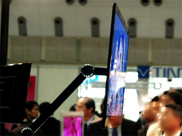 Prototip Sony OLED - 9 mm grosime