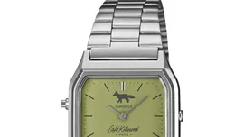 Casio lansează un ceas popular în ediție limitată dedicat Café Kitsuné, inspirat de cultura ceaiului matcha