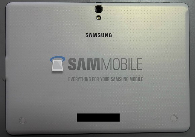 Samsung Galaxy Tab S 10.5 - vedere din spate