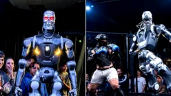 VIDEO: Un influencer a intrat în ring cu un robot umanoid. Care a fost deznodământul duelului