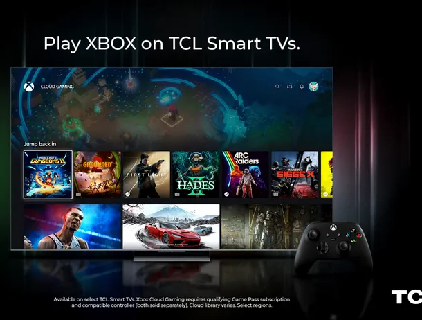 Nu mai ai nevoie de consolă Xbox pentru a te juca pe TV. Aplicația ajunge pe televizoarele TCL