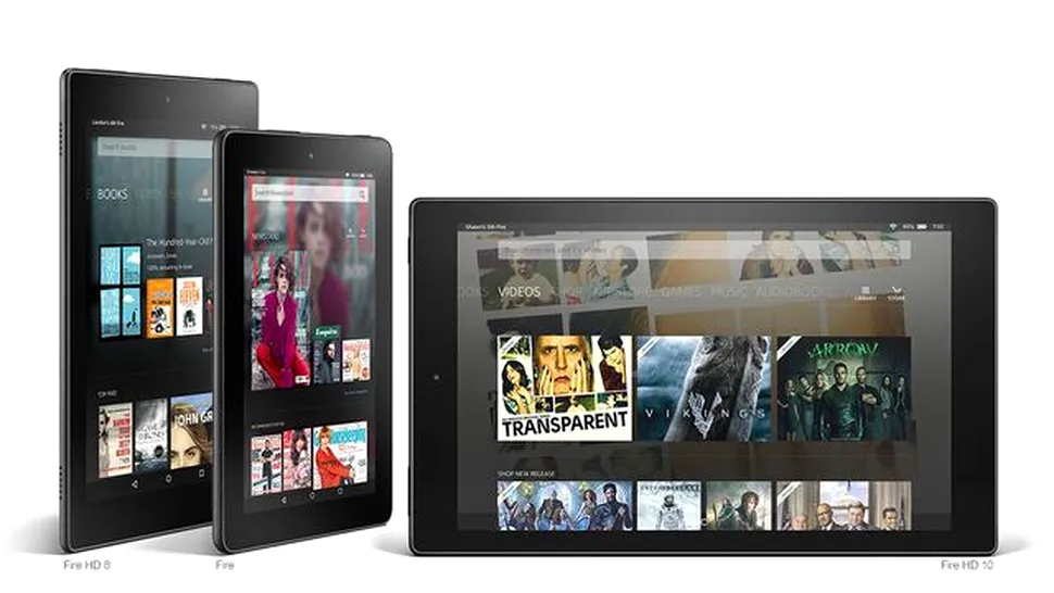 Amazon a anunţat noua generaţie de tablete Fire