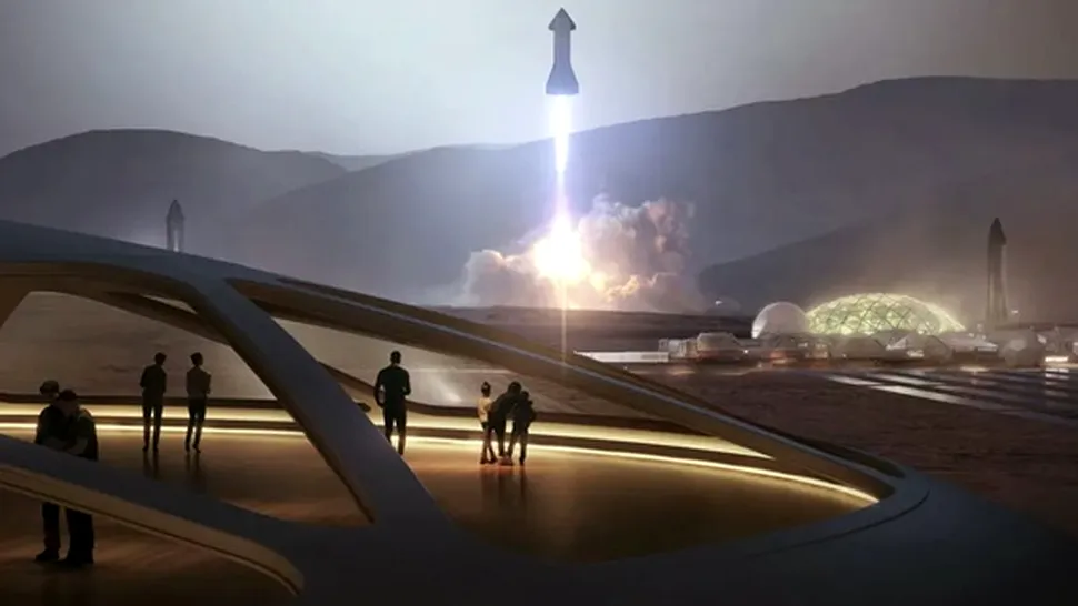 Elon Musk dezvăluie noul său plan pentru colonizarea planetei Marte: 1.000 de rachete şi 1 milion de colonişti
