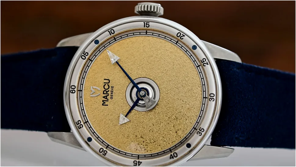 Ceasornicarul Jerome Marcu lansează Marcu Initial, un model exclusivist din titan cu diamante integrate în ace