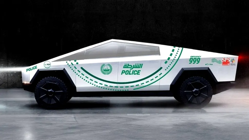Poliţia din Dubai va cumpăra Tesla Cybertruck pentru ofiţerii săi