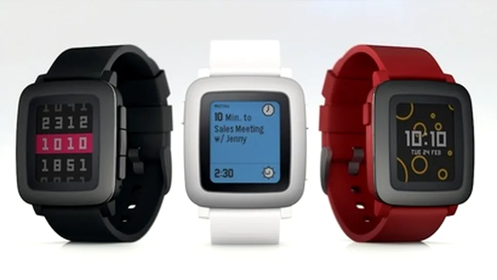 Pebble a anunţat Time, popularul ceas are acum ecran color şi un sistem de operare mai bun