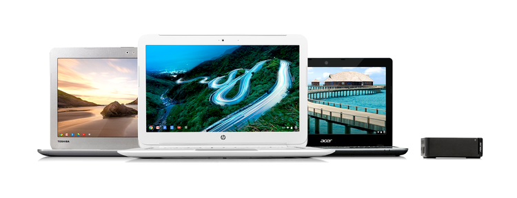 Intel şi Google anunţă noi laptopuri Chromebook cu procesoare Haswell