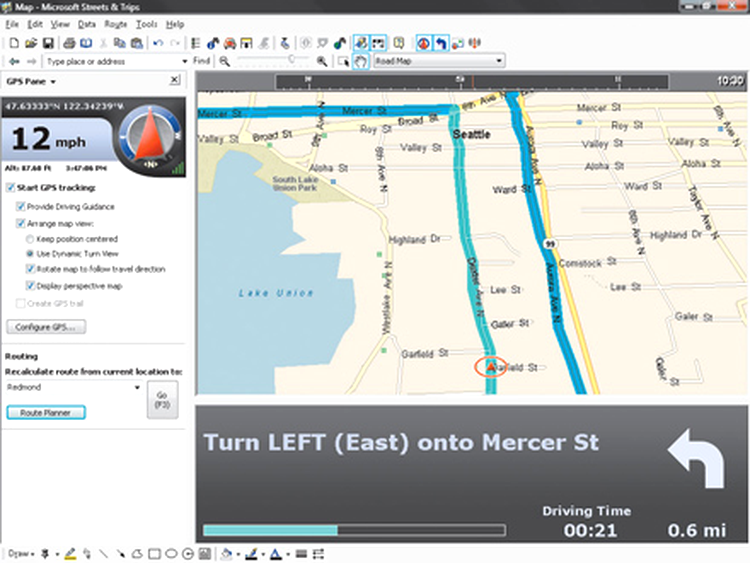 Harta GPS Microsoft Streets & Trips 2008
