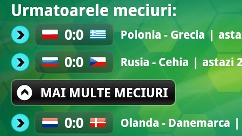Aplicaţie românească pentru EURO 2012 - campionatul pe mobil!