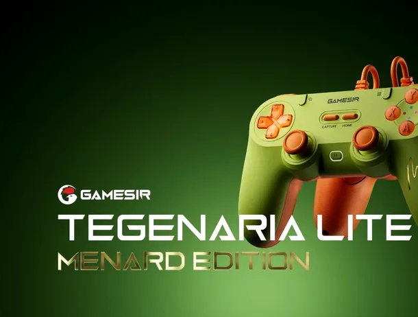 Tegenaria Lite: controler GameSir cu design inspirat de layout-ul PlayStation