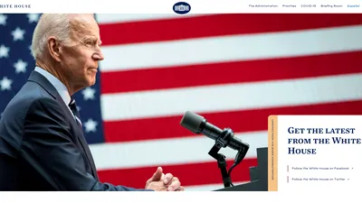 Mesajul ascuns de Biden în codul site-ului relansat al Casei Albe