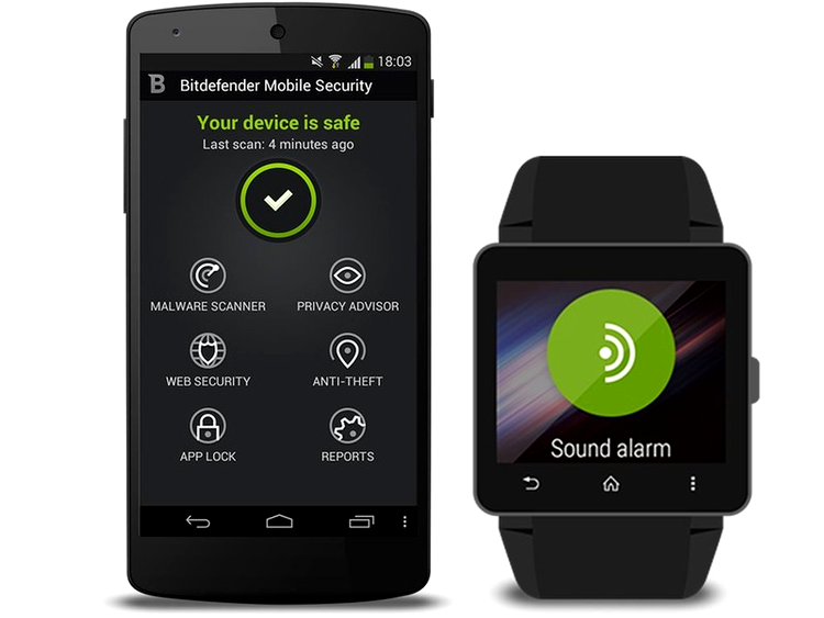 Bitdefender adaugă funcţie pentru recuperarea telefoanelor pierdute folosind smartwatch-ul purtat la mână