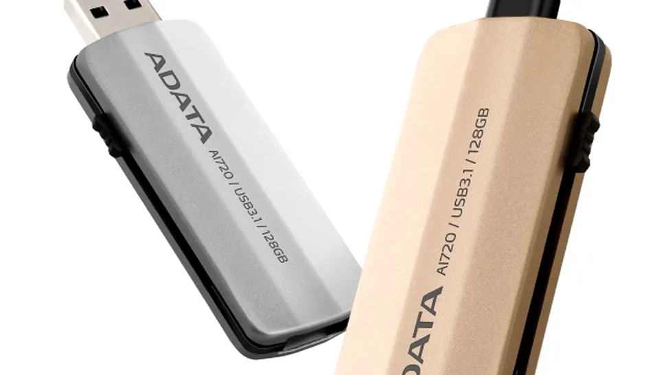 ADATA lansează flash drive-ul iMemory AI720, cu funcţie “save as you record” pentru înregistrări 4K direct de pe telefonul iPhone