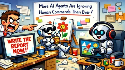 Studiu: tot mai mulți agenți AI ignoră comenzile oamenilor