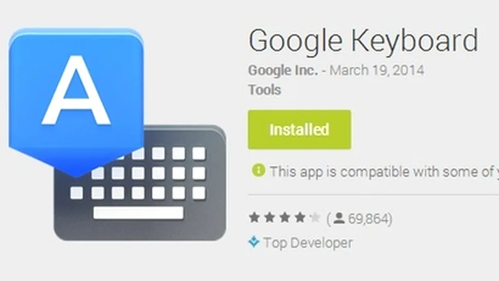 Google Keyboard oferă sugestii personalizate îmbunătăţite care ţin cont de datele utilizatorului