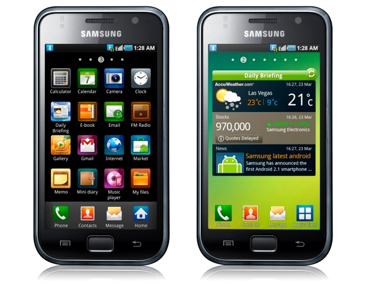 Samsung Galaxy S - un smartphone clasic
