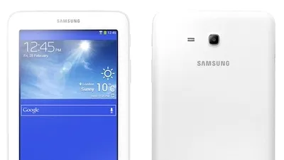 Samsung a anunţat o tabletă cu ecran de 7