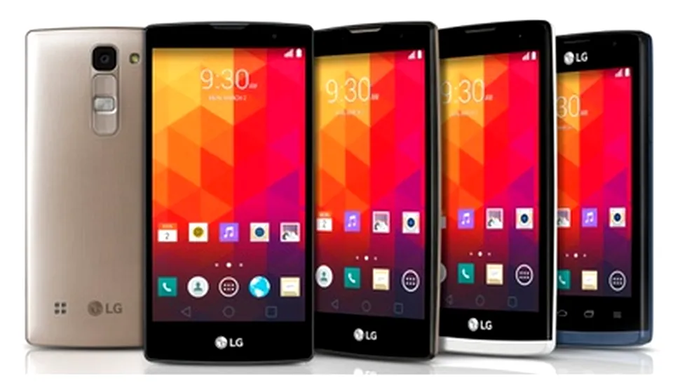LG a prezentat gama de terminale mid-range pentru 2015: Magna, Spirit, Leon şi Joy