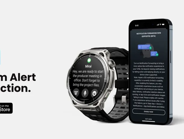 Amazfit implementează noile notificări avansate din iOS. Ce dispozitive sunt compatibile