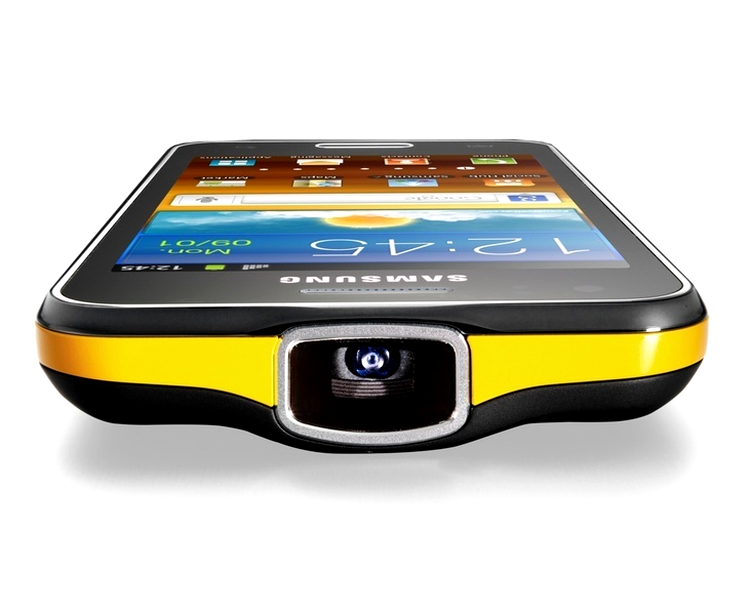 Samsung Galaxy Beam - videoproiector cu rezoluţie 640x360 pixeli