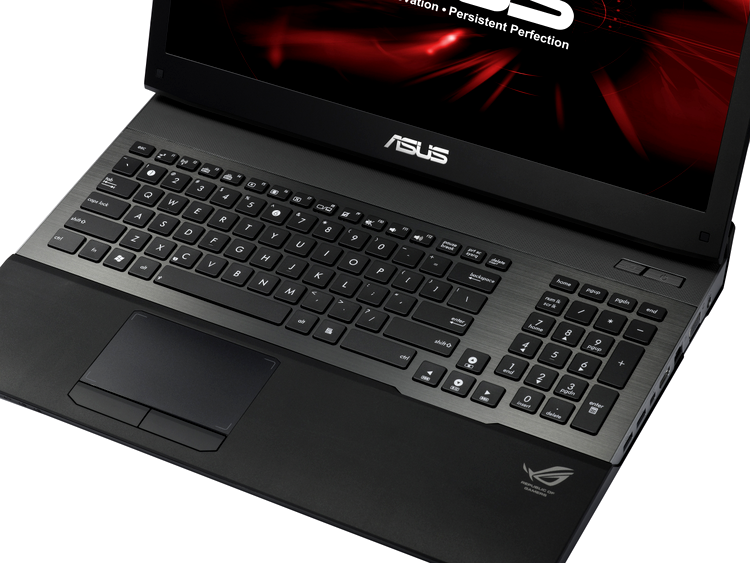Asus G75VW - tastatura iluminată
