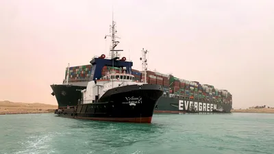 Incidentul bizar prin care a trecut vasul Ever Given înainte de a rămâne blocat în Canalul Suez