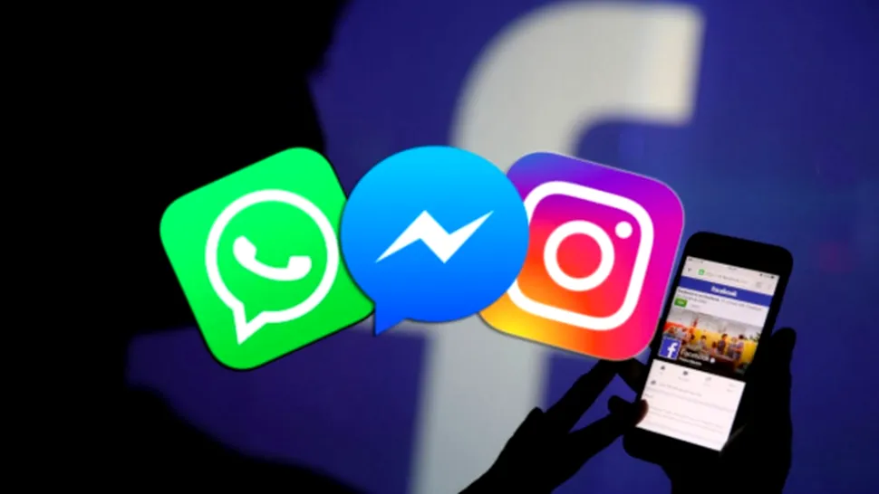 Facebook schimbă numele Instagram şi WhatsApp
