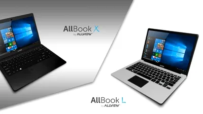 Allview lansează Allbook X şi Allbook L - notebook-uri cu preţuri accesibile