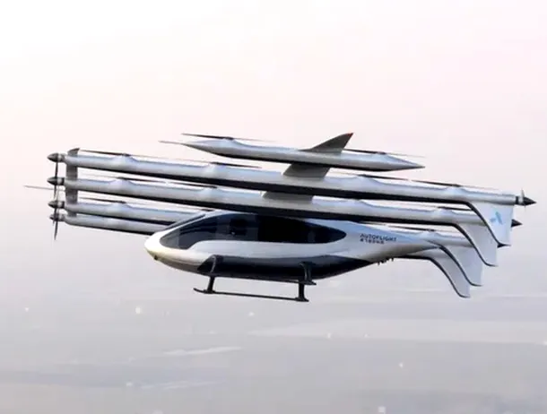 Un taxi zburător care poate transporta 10 persoane sau o tonă de marfă, testat cu succes în China