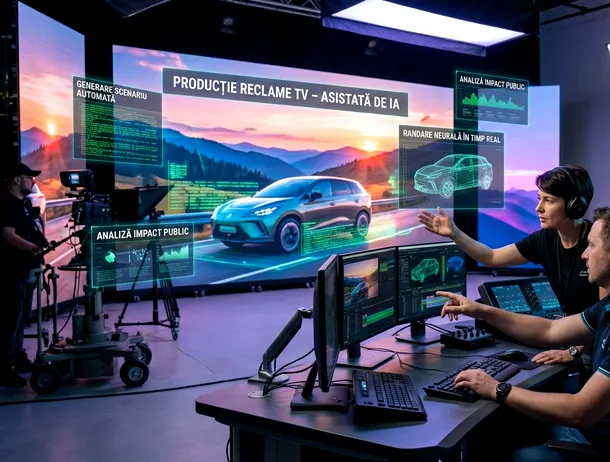 Inteligența artificială își face loc și pe TV. Apar primele spoturi publicitare realizate cu ajutorul AI