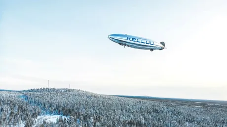 Un startup finlandez strânge 15 milioane de euro pentru a crea o rețea aeriană de supraveghere permanentă pentru Europa, bazată pe dirijabile