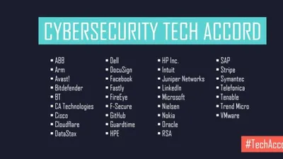 Zeci de companii de tehnologie - printre care Microsoft, Cisco, Bitdefender şi HP - semnează un acord global de combatere a atacurilor cibernetice