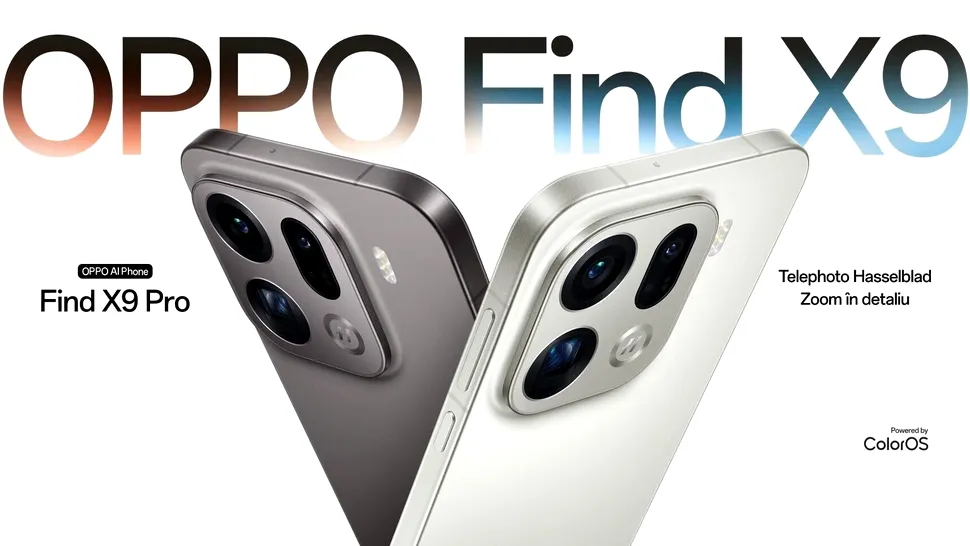 Seria OPPO Find X9, lansată la nivel global