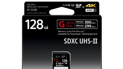 Sony prezintă cel mai rapid card SD din lume