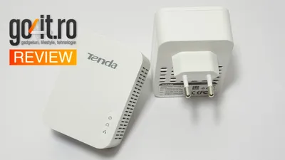 Tenda AV1000 PH3 review: o soluţie elegantă pentru a extinde reţeaua din casă fără a trage cabluri noi
