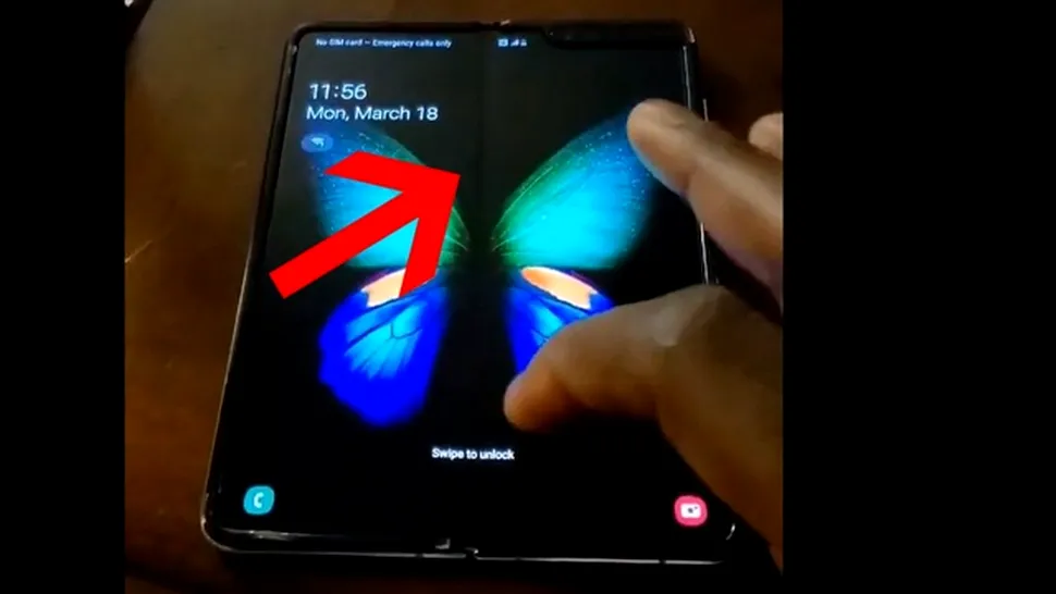 Galaxy Fold în libertate! Prima filmare neoficială cu telefonul pliabil de la Samsung [VIDEO]
