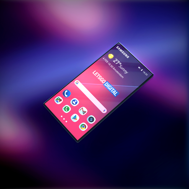 Samsung Galaxy F - render