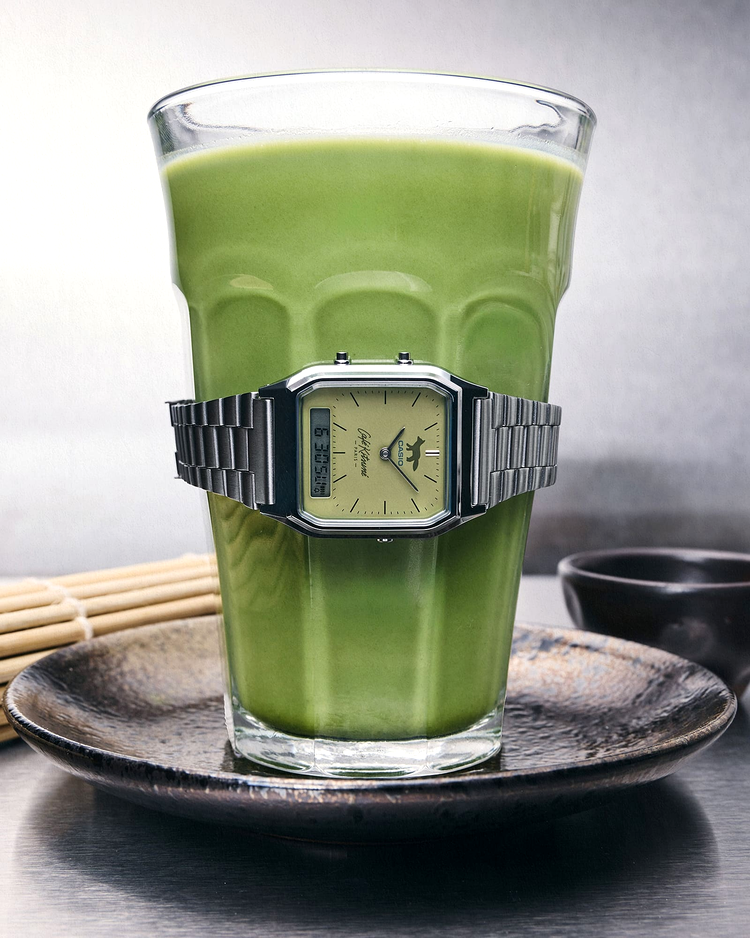Ceas Casio în ediție limitată dedicat Café Kitsuné.