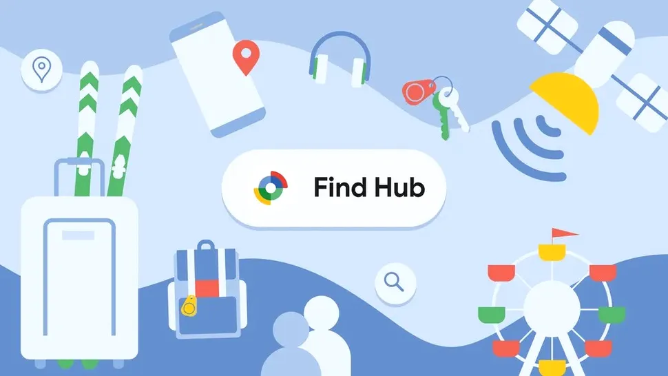 Find Hub, funcție ce permite găsirea valizei pierdute în aeroport