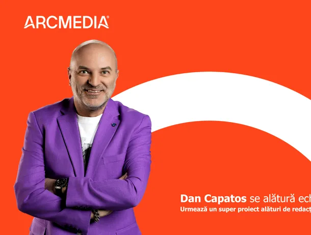 ARCMEDIA își consolidează portofoliul producțiilor video: Dan Capatos se alătură echipei CANCAN începând cu ianuarie 2026!
