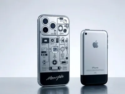 iPhone 2007, ediție aniversară exclusivistă de la Caviar: un model scump cu componente din primul iPhone